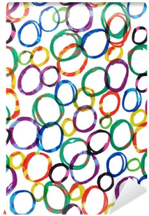 Colorful Felt Tip Marker Pen Drawn Circles - Marker Pen (400x400), Png Download