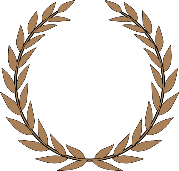 Laurel Wreath (600x573), Png Download