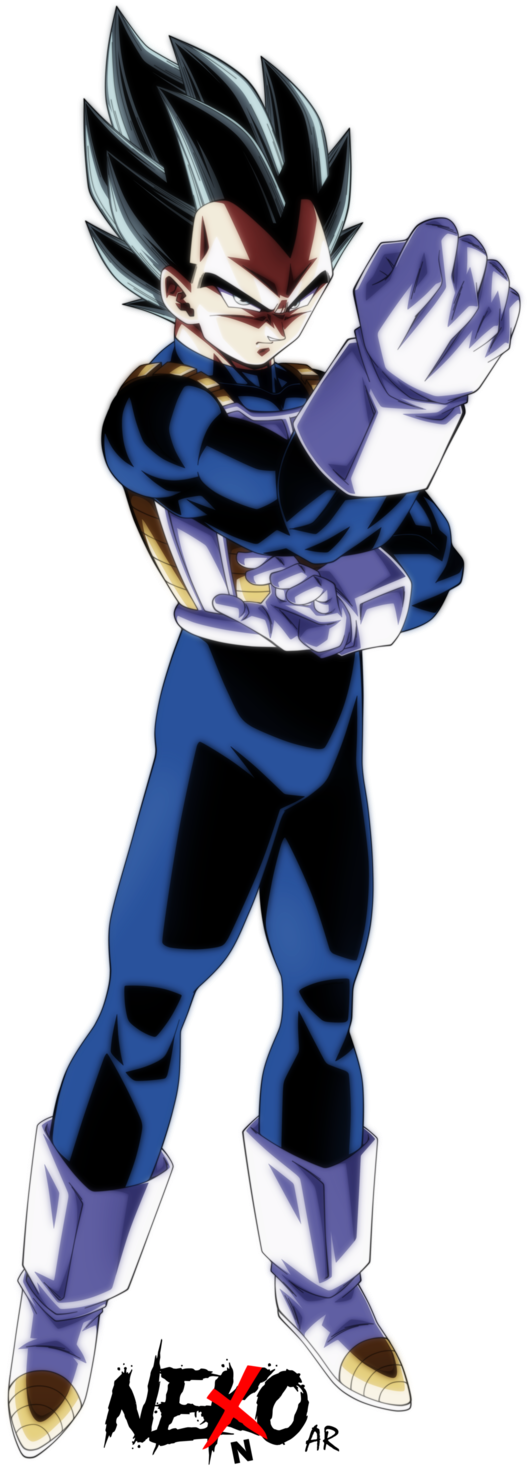 Ultra Instinct Vegeta By Nekoar - Vegeta Nekoar (537x1487), Png Download