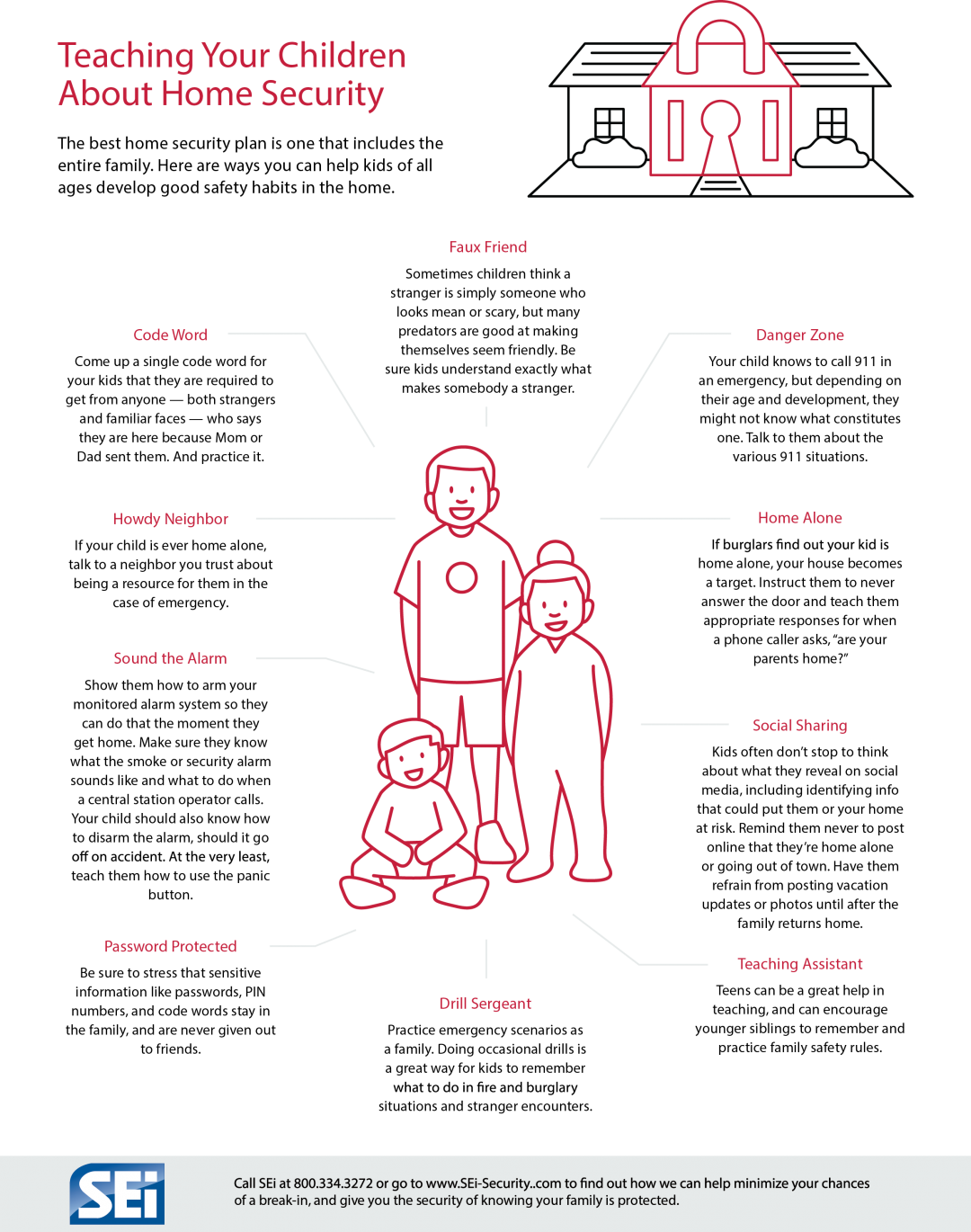 Home Security Children 1sheet - Brochure (1080x1370), Png Download