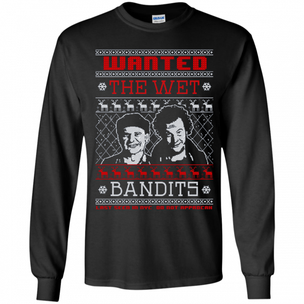 Home Alone Shirt, Wanted The Wet Bandit Christmas Youth - Father Shirt (600x600), Png Download