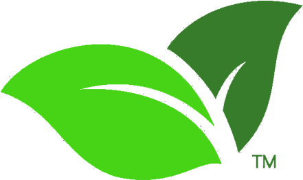 Cloud Solution - Green Png Leaves Logo (500x500), Png Download
