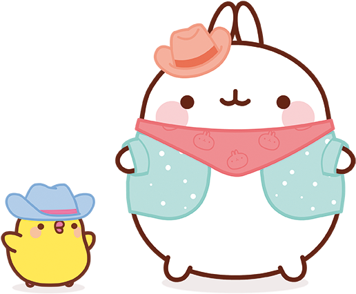 Molang On Disney Junior - Molang (600x452), Png Download