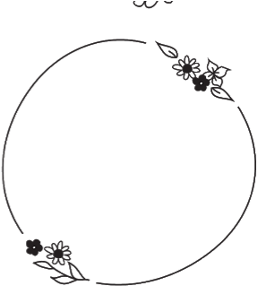 Border Frame Wreath Circle Round Doodle Remixit - Doodle Whreath Png (389x365), Png Download