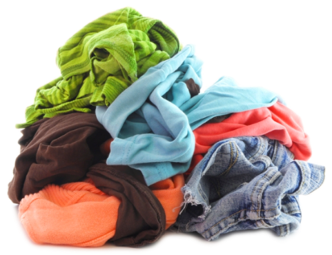 Laundry Service - Dirty Cloth Laundry Png (504x398), Png Download