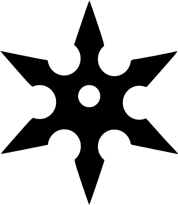 Download Icon - Shuriken Ninja Star | Transparent PNG Download | SeekPNG