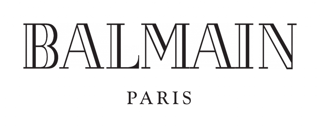 Balmain's Fashion Week Runway Just Kicked Off To The - Balmain Paris Logo (1024x406), Png Download
