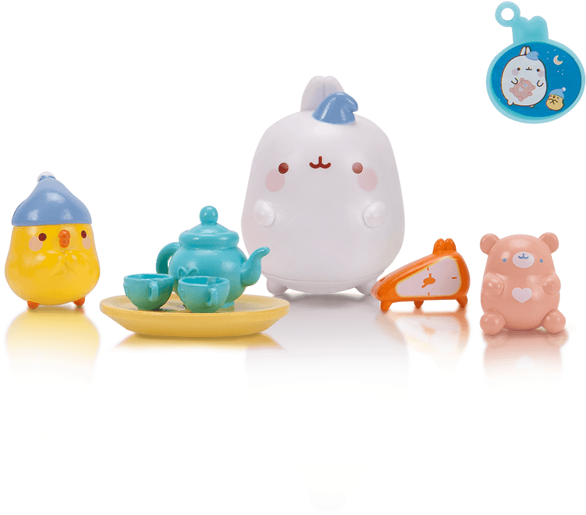 Slumber Party Theme Pack - Molang's Toy House (1200x800), Png Download