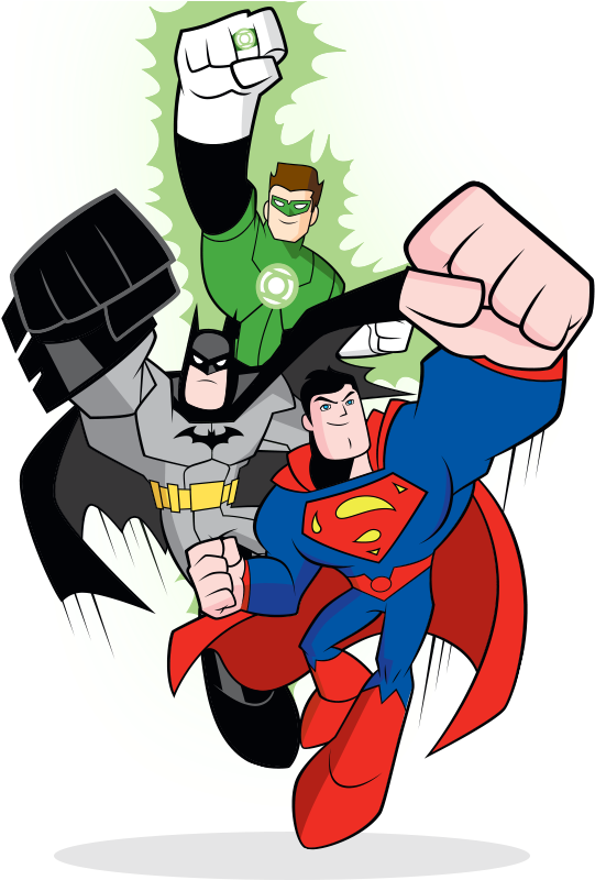 Win A £100 Amazon Gift Card With Dc Super Friends - Dc Super Friends Png (565x803), Png Download