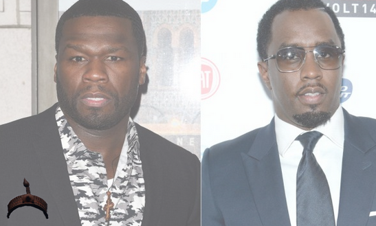 50 Cent Takes A Shot At Diddy's Retirement Announcement - Sean Combs (547x329), Png Download