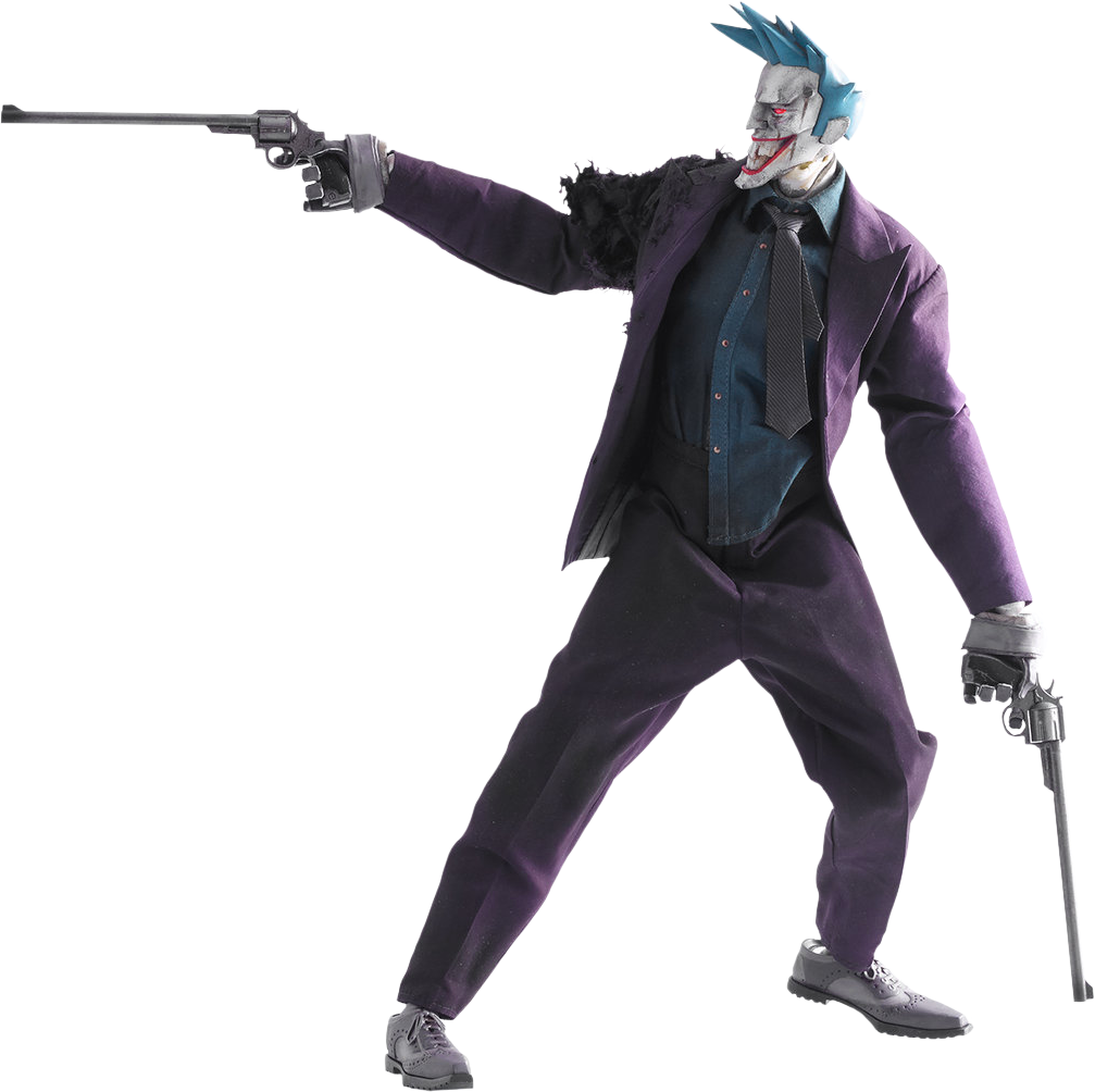 The Joker Steel Age 1/6th Scale Action Figure - Batman Dc Steel Age Joker 1:6 Scale Action Figure (1007x1004), Png Download