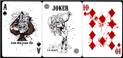 Dark Playing Card (400x400), Png Download