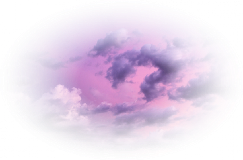 Background Purple Moon Heaven Sky Clouds - Cloud (1024x1024), Png Download