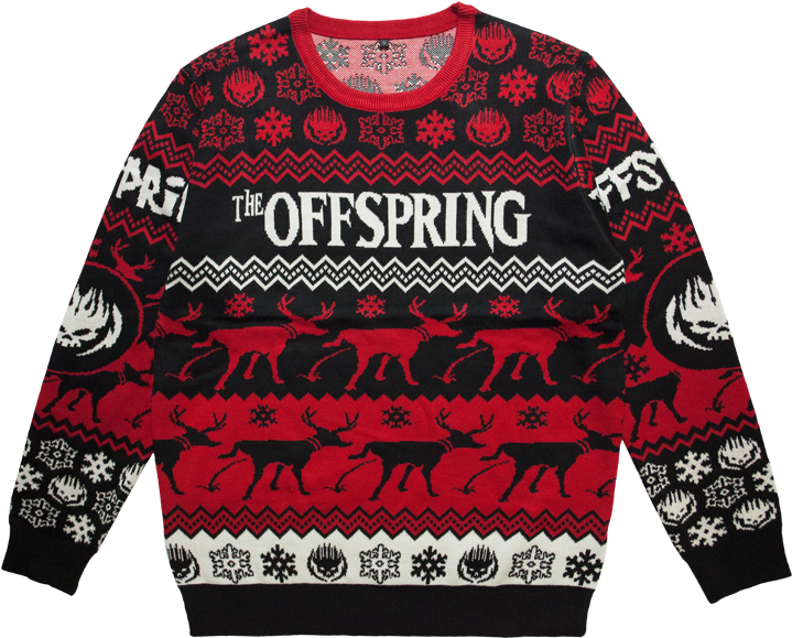 Atractivo Ugly Christmas Sweater Knitting Pattern Imágenes - Offspring The Offspring (750x750), Png Download