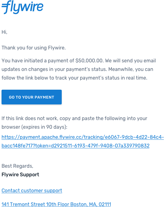 You Can Either Copy And Paste The Link To Your Internet - Paypal Welcome Email (600x773), Png Download