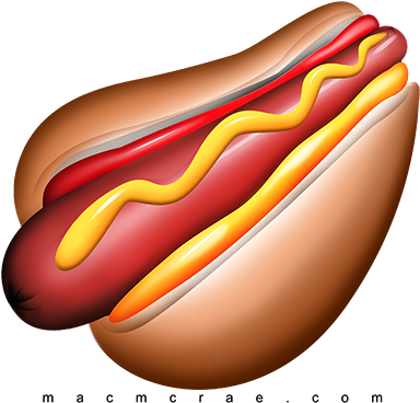 Hot Dogs Clipart Fast Food - Hot Dog Clear Background (400x400), Png Download
