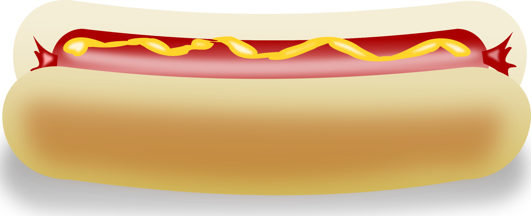 Download - Summer Hotdog Clip Art (800x325), Png Download