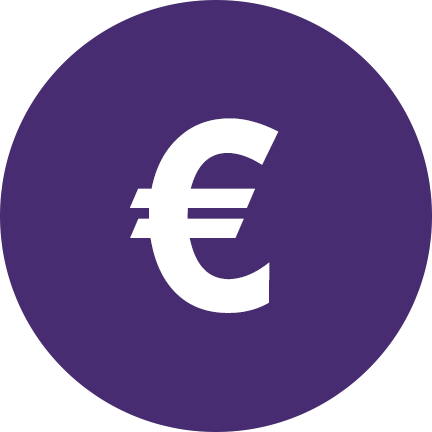 If You Donate More That €250 In One Year, Ibi May Be - House Euro Icon (432x432), Png Download