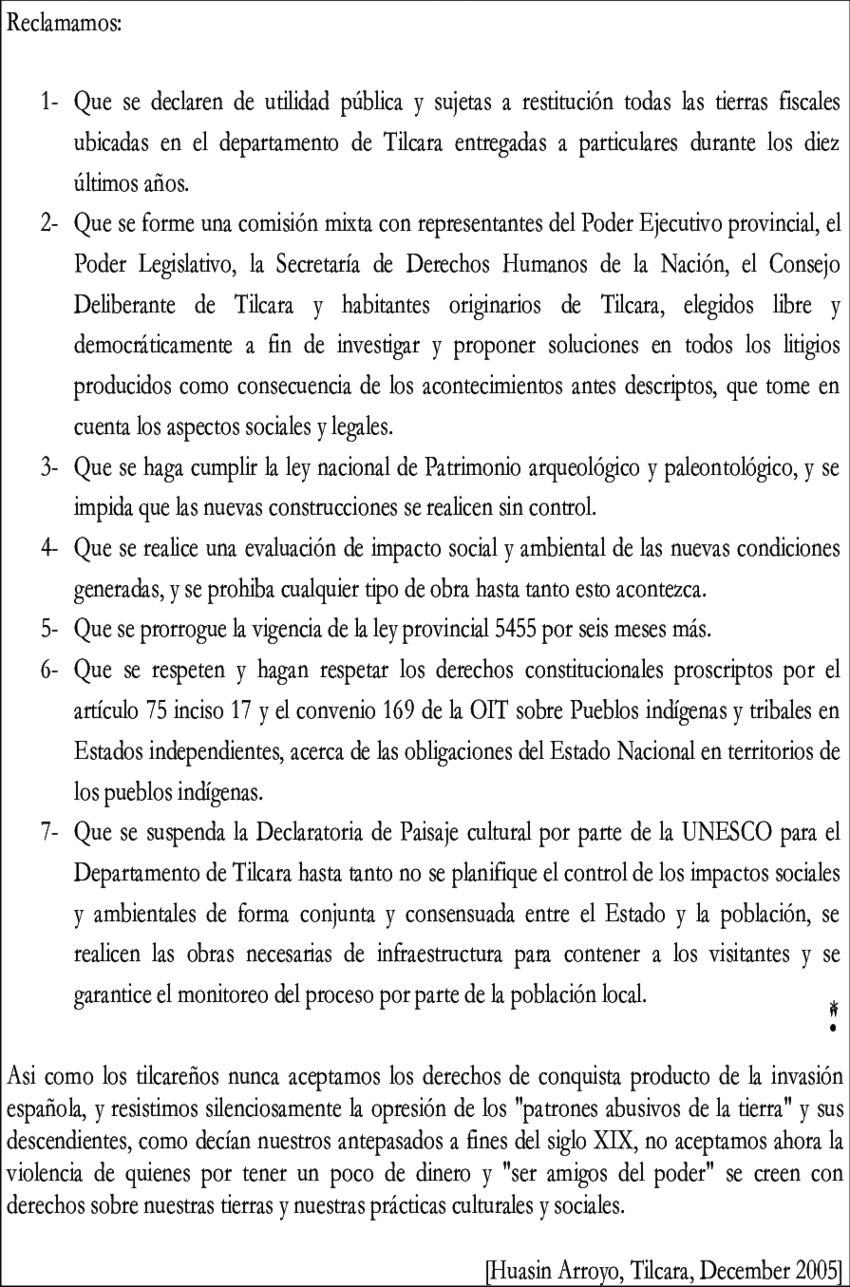 Open Letter To Unesco Sent By H - Soil (850x1287), Png Download