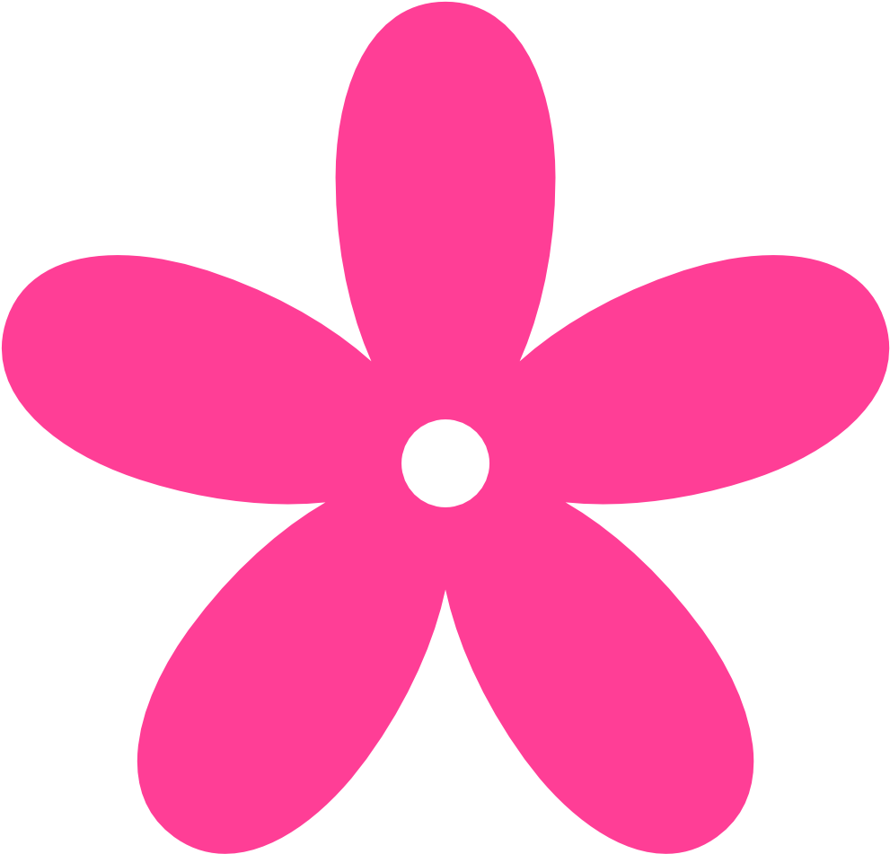 Flower Sketch Clip Art With Images Medium Size - Small Flower Clipart (999x990), Png Download