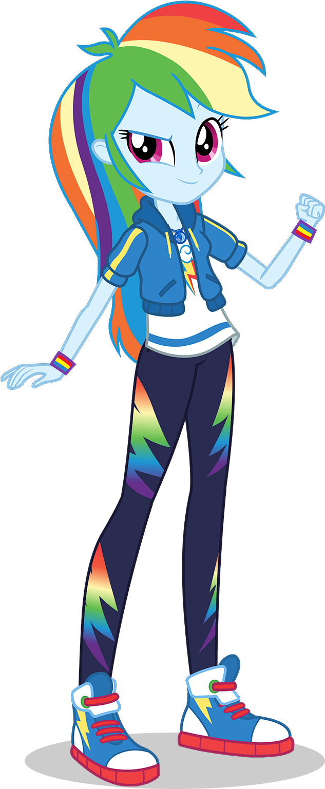 Cutiepie19 Images Equestria Girls Digital Series Arco - My Little Pony Equestria Girls Rainbow Dash (1030x1546), Png Download
