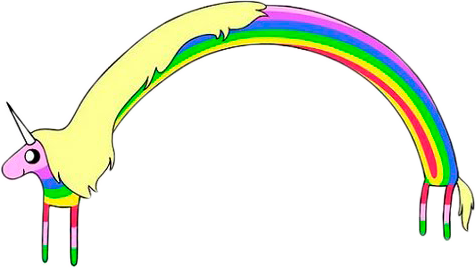 Hora De Aventura- Princesa Arco Iris Adventure Time, - Hora De Aventura Princesa Arco Iris (476x269), Png Download