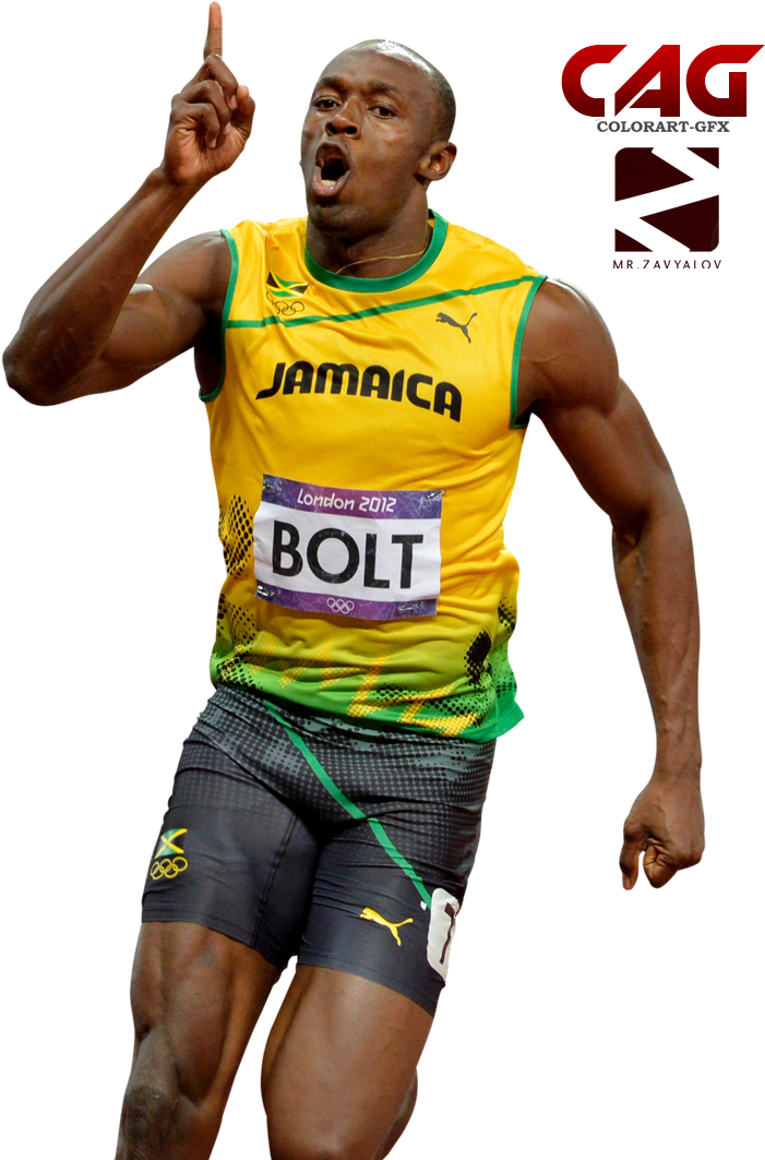 Usain Bolt Png Image - Usain Bolt Transparent Background (893x1071), Png Download