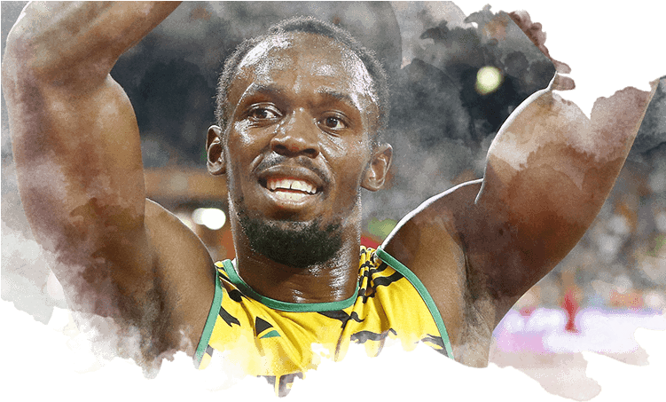 07 Usain Bolt En El Campeonato Del Mundo De Atletismo - Usain Bolt (750x474), Png Download