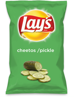 Wouldn't Cheetos /pickle Be Yummy As A Chip Lay's Do - Lays Fried Green Tomatoes (308x423), Png Download