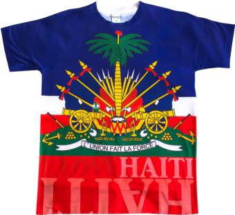 Image Of Tmmg Haitian Flag Tee / Kids Collection - Diy Haitian Flag Shirt (601x601), Png Download