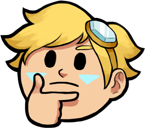 If Ezreal Put A Bunch Of Maps Together - Ezreal Thinking (500x499), Png Download