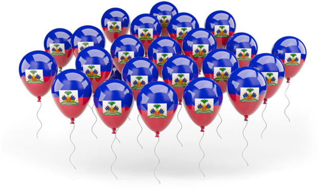 Illustration Of Flag Of Haiti - Haiti Balloons (640x480), Png Download