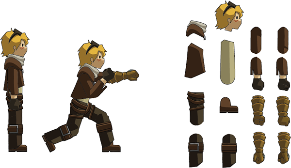 Ezreal Template Illustrator - League Of Legends Illustrator (600x347), Png Download