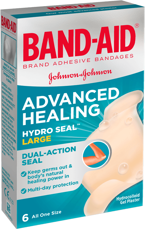 Advanced Healing Large 6s - Band Aid Advance Healing (800x800), Png Download