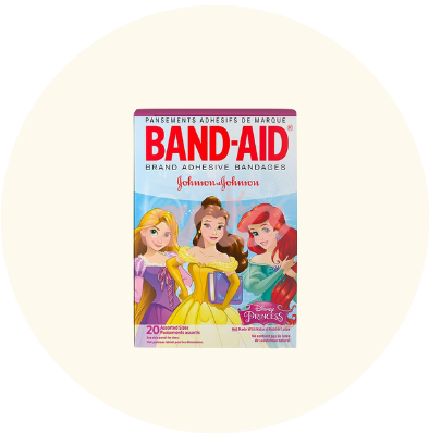 [new] Band Aid Brand Adhesive Bandages Disney Princesses - Band Aid (400x400), Png Download