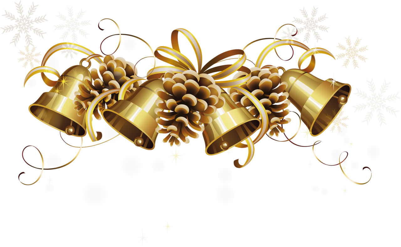 Christmas Gold Png (1280x788), Png Download