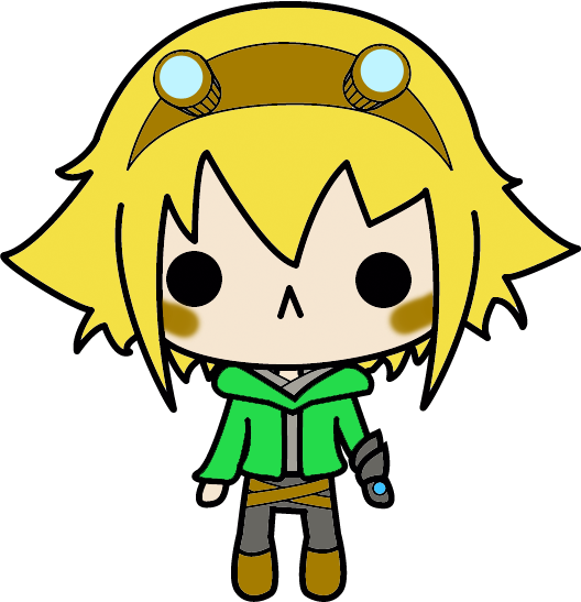 Ezreal The Chibi Explorer By Yue 3-d32 - Lol Ezreal Chibi (528x547), Png Download