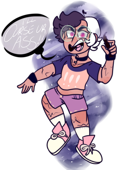 Wizer @bunblevee - Cartoon (500x590), Png Download