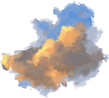 When You Put This On A Black T-shirt It Kinda Looks - Watercolor Paint (500x500), Png Download