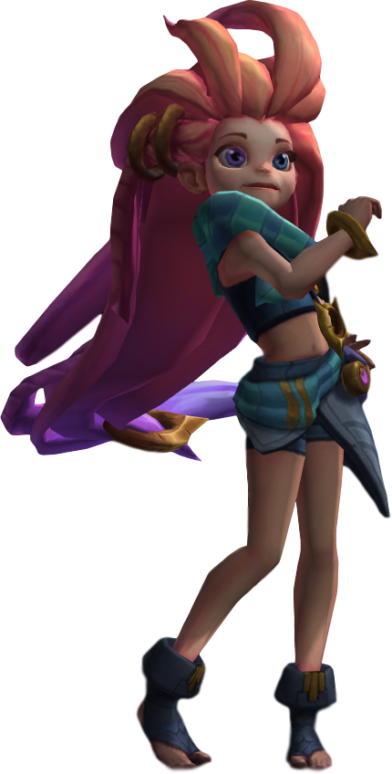 Zoe - League Of Legends Zoe Png (430x848), Png Download
