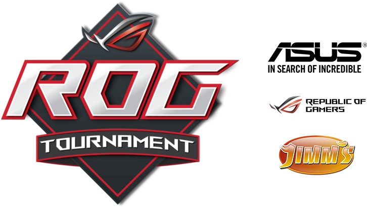 Asus Logo In Search Of Incredible - Republic Of Gamers Png (800x417), Png Download