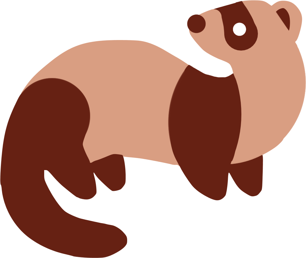 Ferret Emoji (1024x1024), Png Download