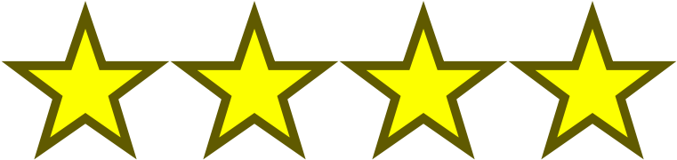 4 Stars - 5 5 Stars (950x200), Png Download