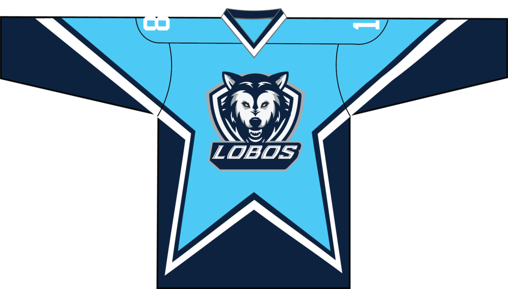 Lobos Hockey 2 - Portable Network Graphics (1000x569), Png Download