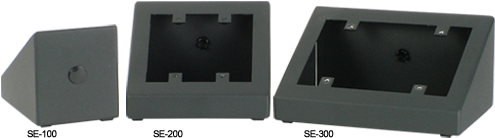 Rci Custom Se Series Sloped Table Top Enclosure - 2 Gang Tabletop Box (504x250), Png Download