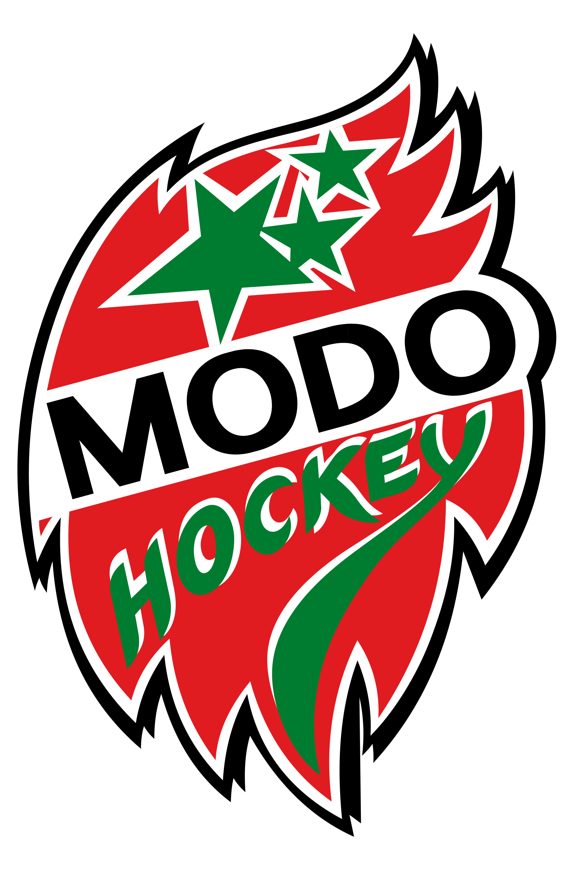 Modo Hockey Logo (500x757), Png Download