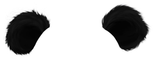 Panda Ears Png (660x333), Png Download