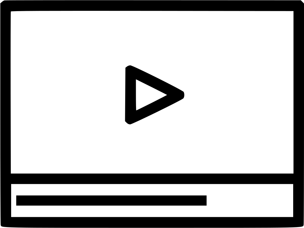 Video Media Multimedia Frame Play Comments - Icon (981x738), Png Download