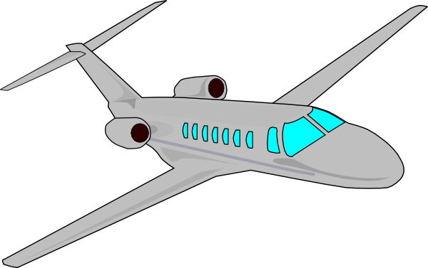 How To Set Use Gray Plane Svg Vector (600x377), Png Download