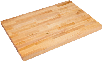 John Boos Work Table Top 60"w X 30"d - Wood Countertops (351x214), Png Download